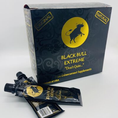 Black Bull Honey for Men 12 Pouches Whole Box