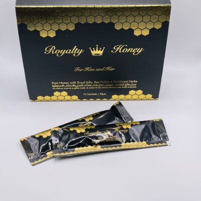 “..Royalty..” Honey 12 Sachets X 20 Grams For Him And Her Made In The USA!